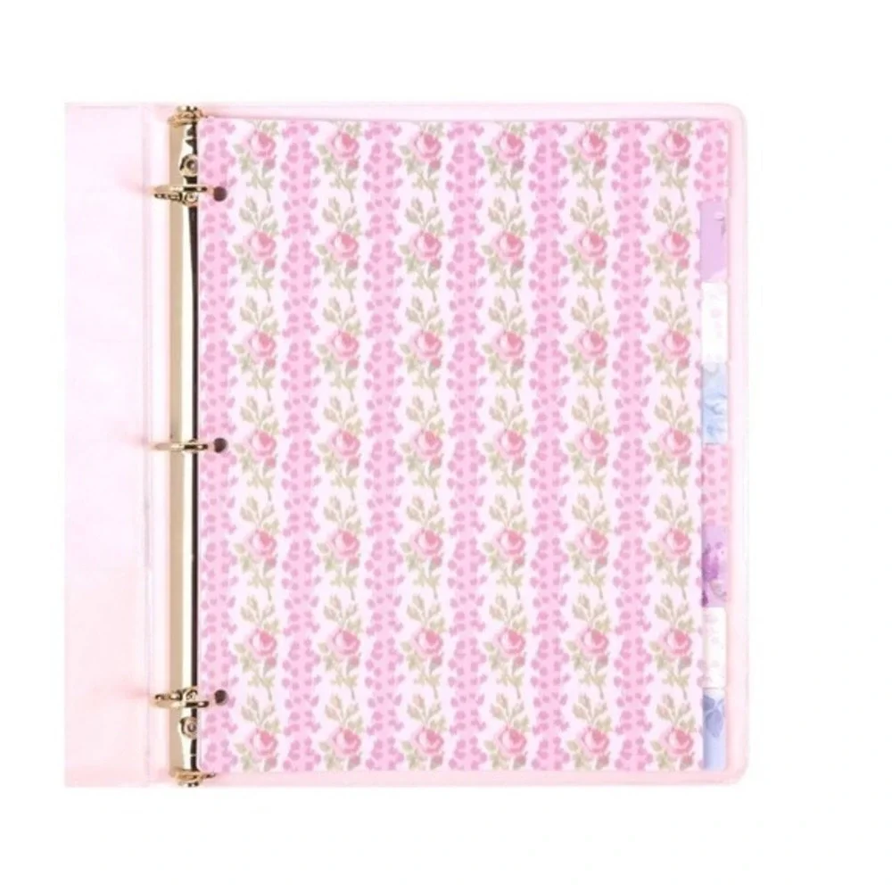 Love Shack Fancy Binder Dividers 8 Tabs Coquette School Target Yoobi Floral NEW